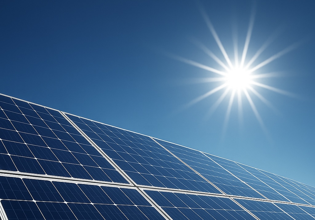 Futuristic Solar PV Banner